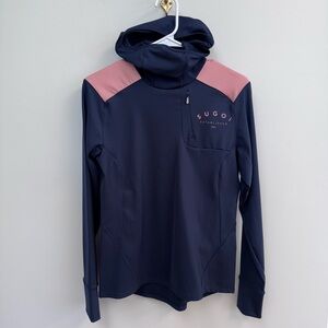 Sugoi Navy Performance Prism Hoodie Medium